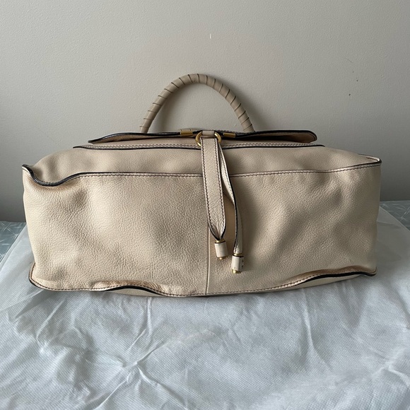 Chloe Marcie Large Double Carry Satchel Bag - Picture 4 of 16